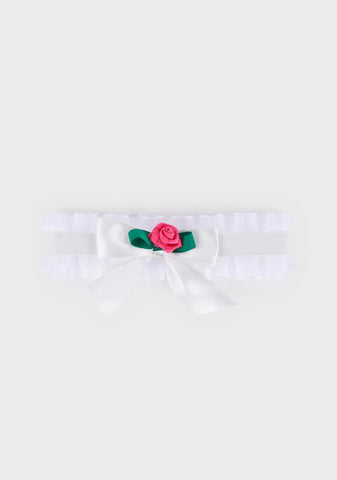 Late Bloomer Rosette Choker