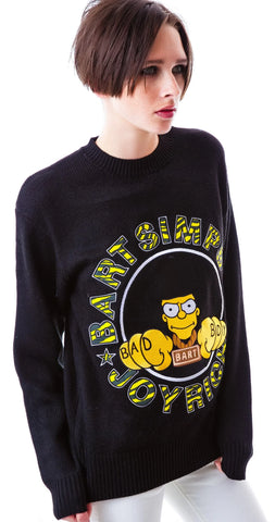 Bad Boy Bart Knit Crew - Off White