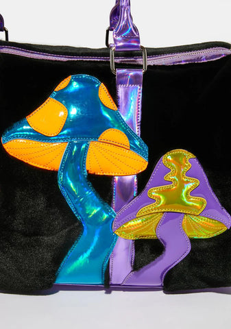 Lost In Wonderland Fuzzy Weekender