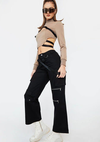 Mixed Signals Cargo Pants