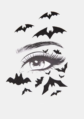 Bat Face Stickers