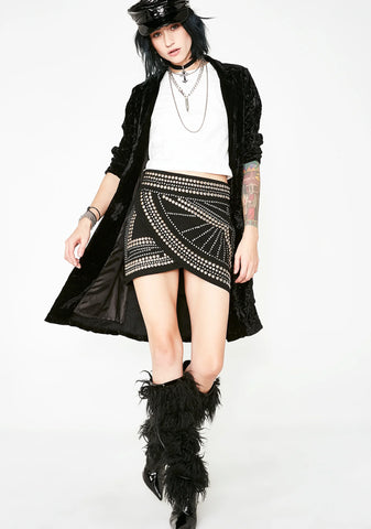 Rock N' Roll Queen Mini Skirt