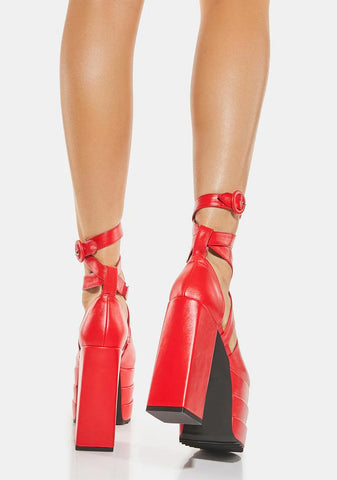 Serious Love Platform Heels