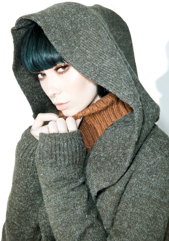 Huntress Hooded Knit Jacket