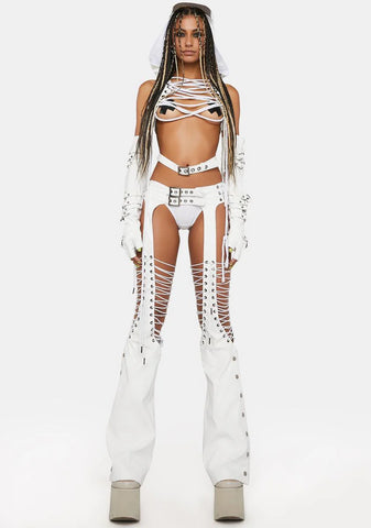 Compression Lace-Up Backpack Hoodie