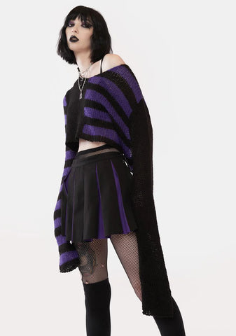 State Of Ruin Cropped Sweater