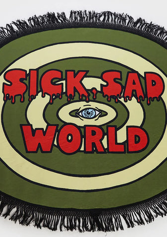 Sick Sad World Tassel Rug