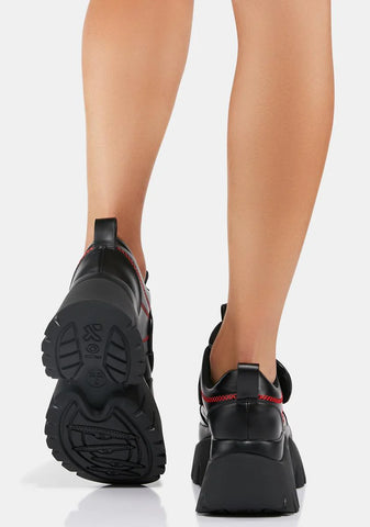The Terror Of Monakuma Platform Sneakers