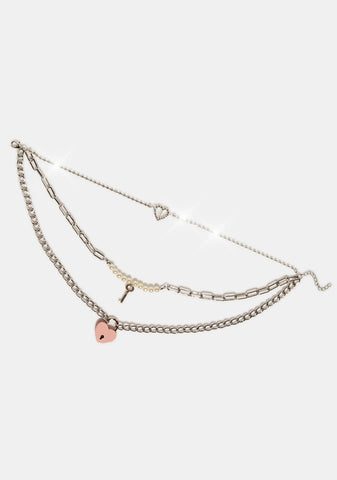 Open Your Heart Layered Necklace