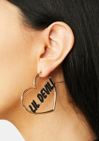 Break The Rules Hoop Earrings