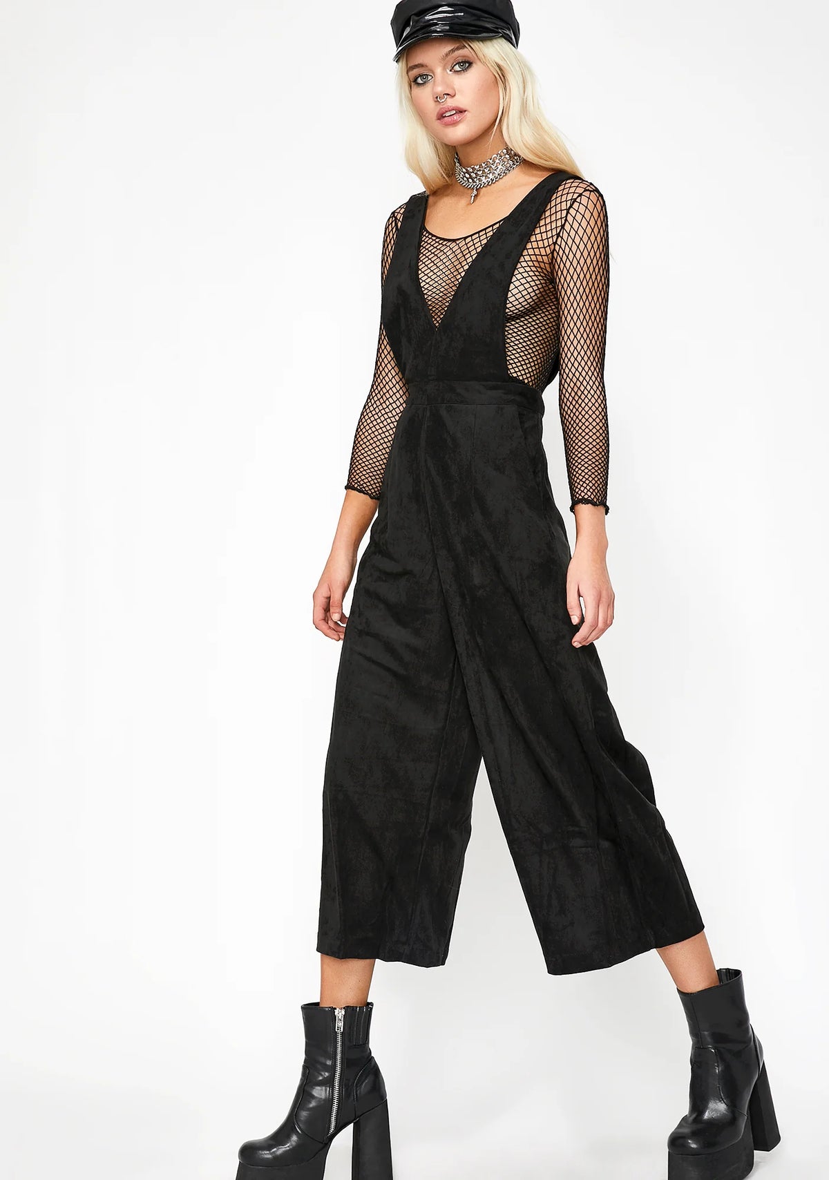 High Vibin' Suspender Jumpsuit