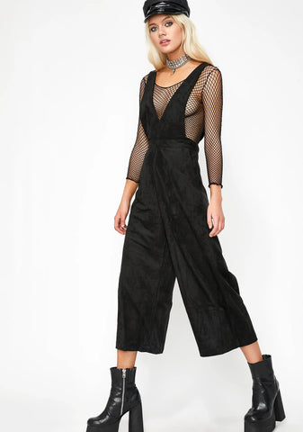 High Vibin' Suspender Jumpsuit