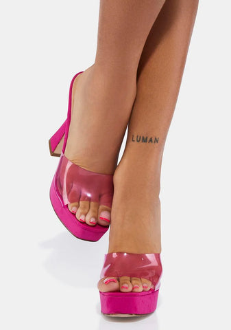 Baby Don't Complicate It Platform Heels