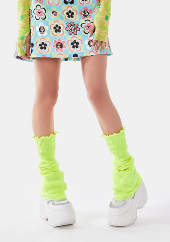 Electric Just For You Knit Leg Warmers