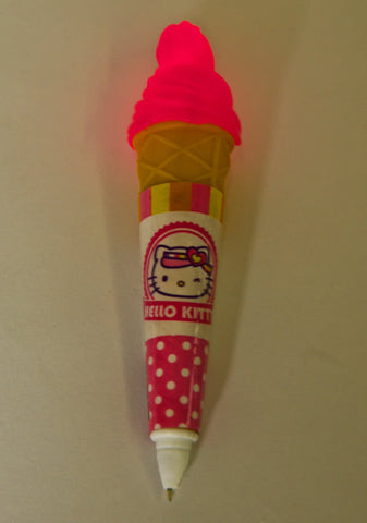 Light-Up Ice Cream Pen - Light Blue