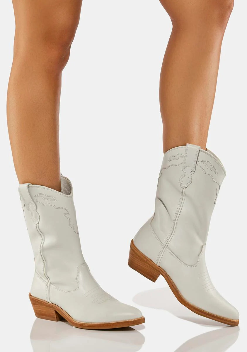 White Laredo Cowboy Boots