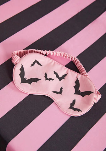 Sweet Bat Behavior Eye Mask And Pillowcase Set