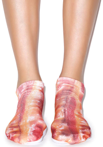 What's Shakin' Bacon Ankle Socks