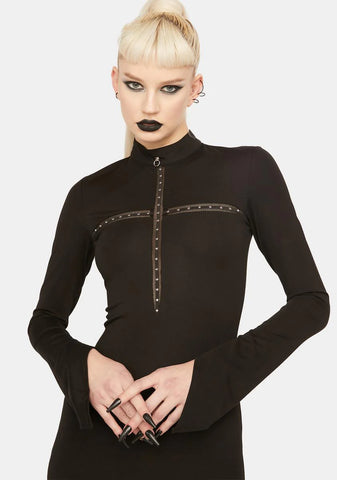 Asymmetrical Mini Dress