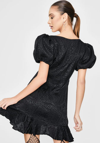Black Dolly Mini Dress