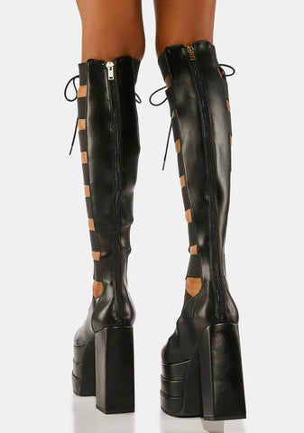 Smooth Criminal Platform Heels