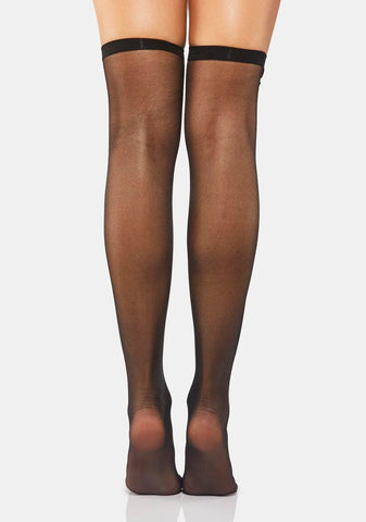 Still Blushing Sheer Thigh Highs