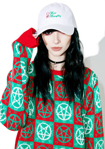 Naughty List Dad Hat