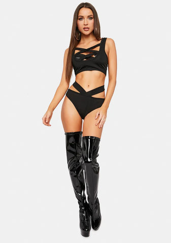 Next To U Strappy Lingerie Set