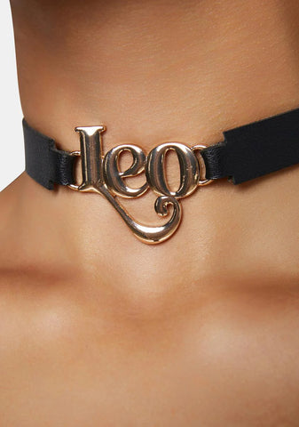 Creatively Wild Leo Choker