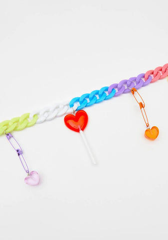 Lost In Candyland Chain Necklace