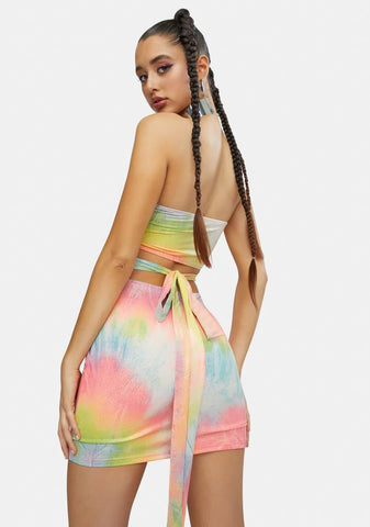 Wings Of Paradise Wrap Skirt