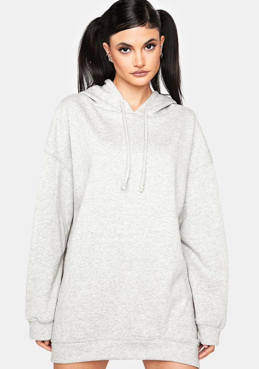 Can't Be Bothered Hoodie Dress