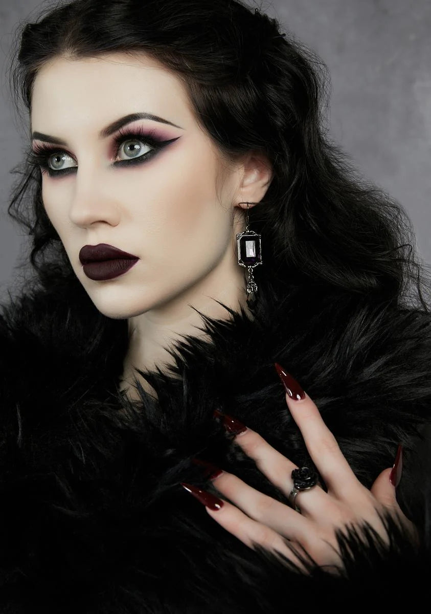 Abyss Of Time Earrings