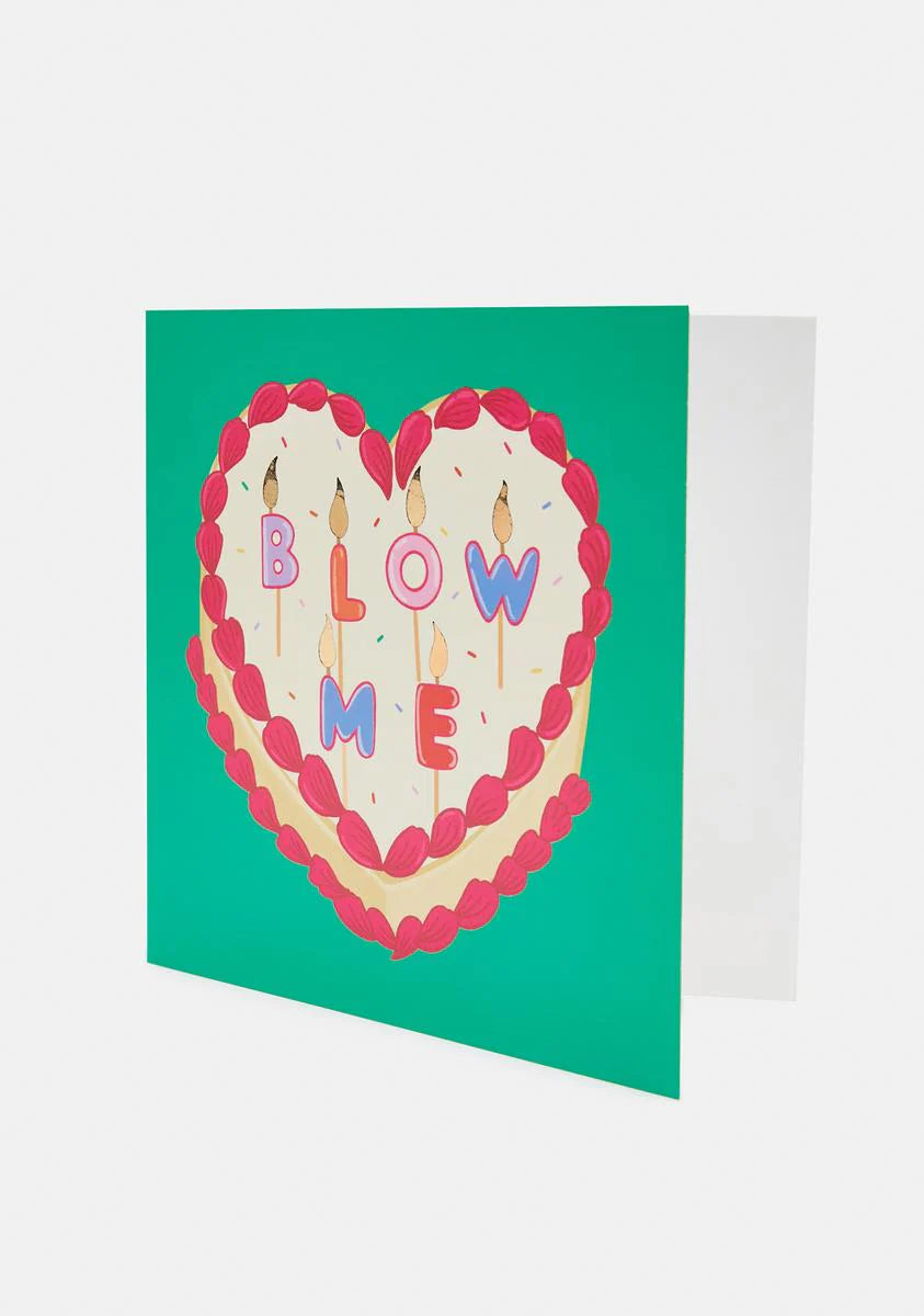 Blow Me Card