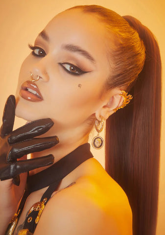 Tales Of Royalty Lion Earrings