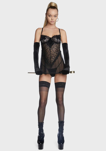 Be My Babydoll Lace Nightie