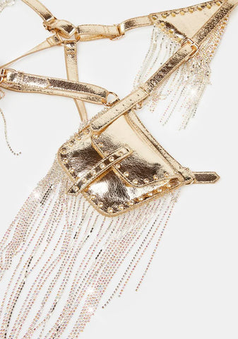 Center Star Fringe Harness