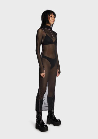 Selena Sheer Maxi Dress
