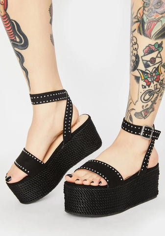 Way Above It Platform Sandals