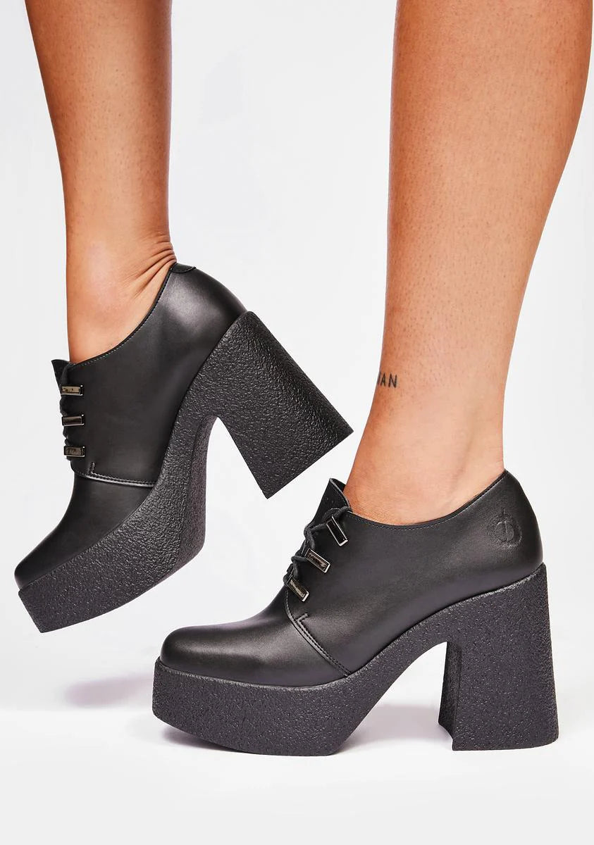 Minerva Lace Up Heels