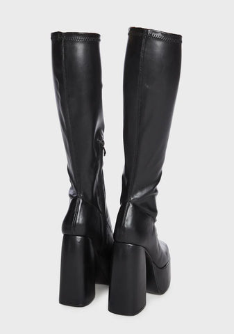 Restless Riser Platform Long Boots