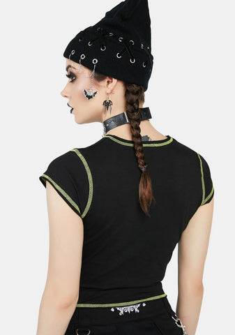 Angsty As Ever Crop Tee