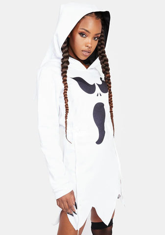Paranormal Presence Hoodie Dress