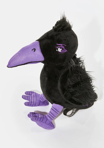 Feathered Familiar Raven Plushie