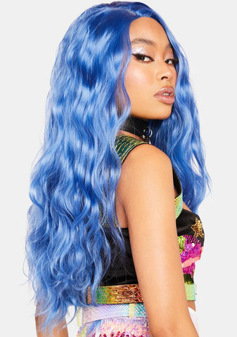 Xtina Blue Wig