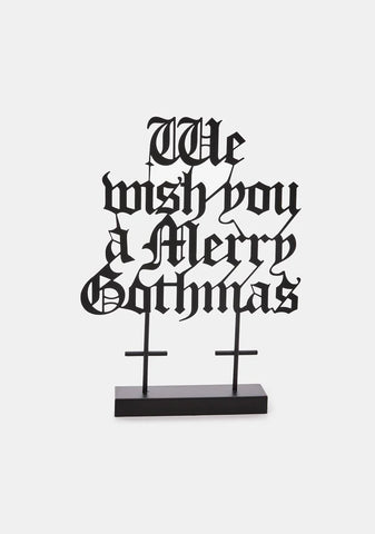 Unhappy Holidays Decorative Sign