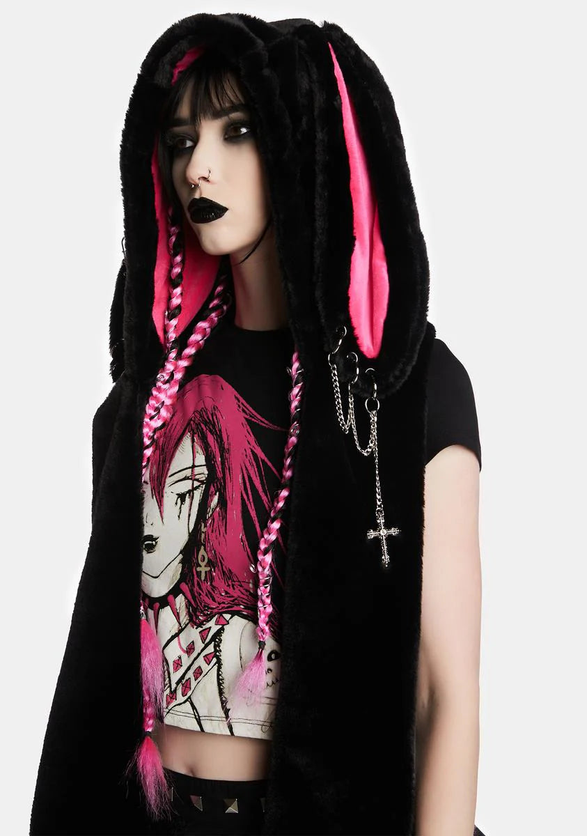 Hop Off Hooded Scarf