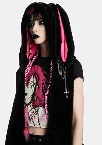 Hop Off Hooded Scarf