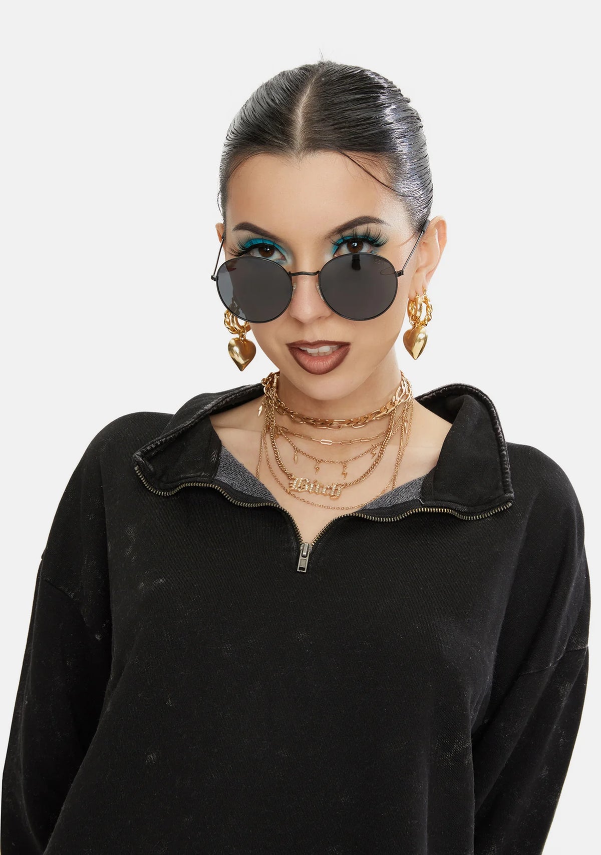 London Round Polarized Sunglasses