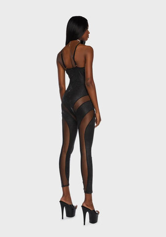 Shimmer Skin Jumpsuit